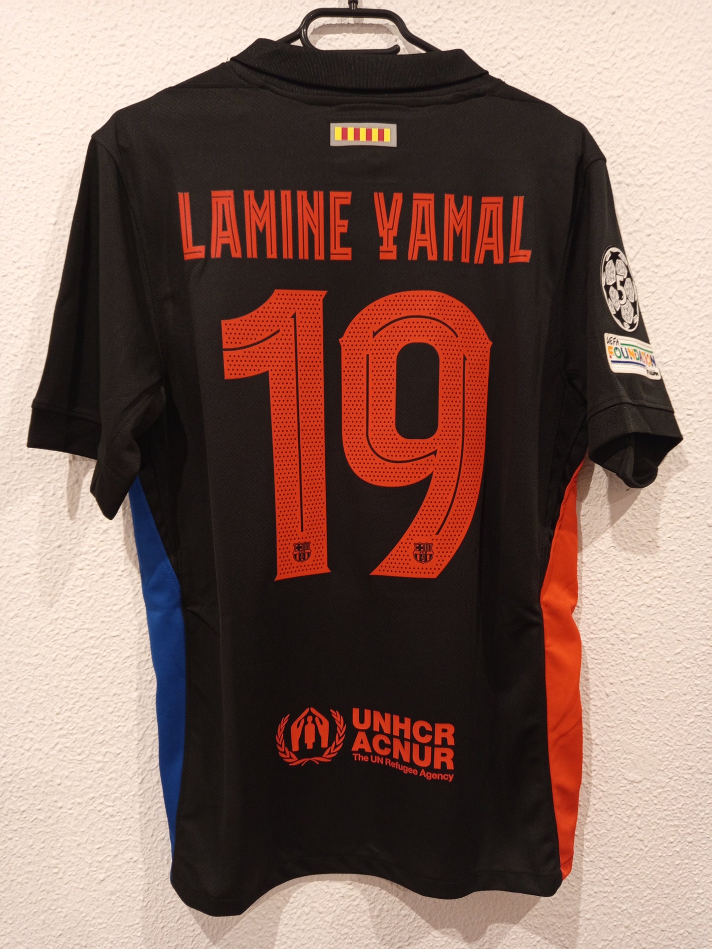 Camiseta Barcelona 24/25 visitante #19 lamine yamal