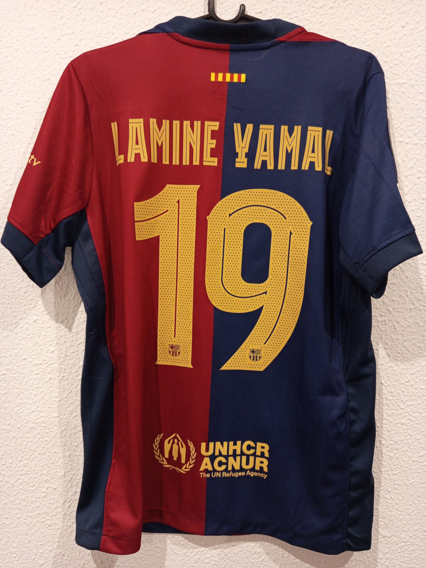 Camiseta Barcelona 24/25 local #19 Lamine yamal