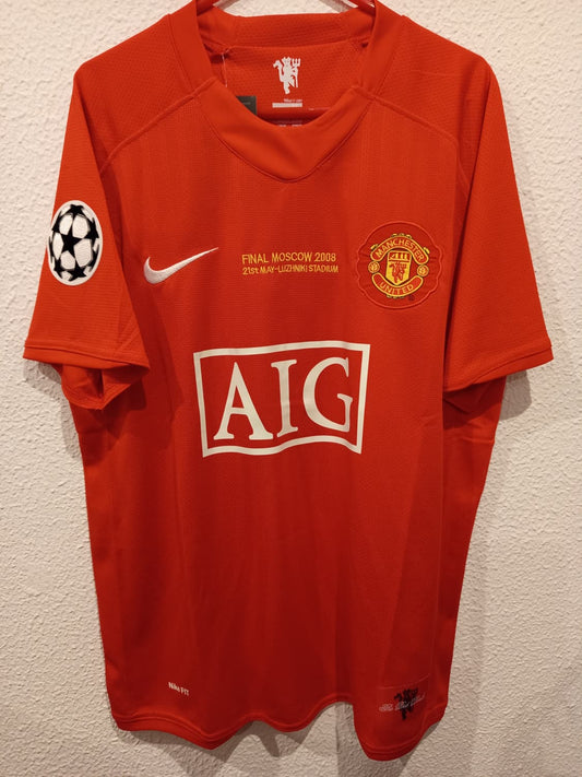 Camiseta Manchester United Final Moscú 2008 - Cristiano Ronaldo #7