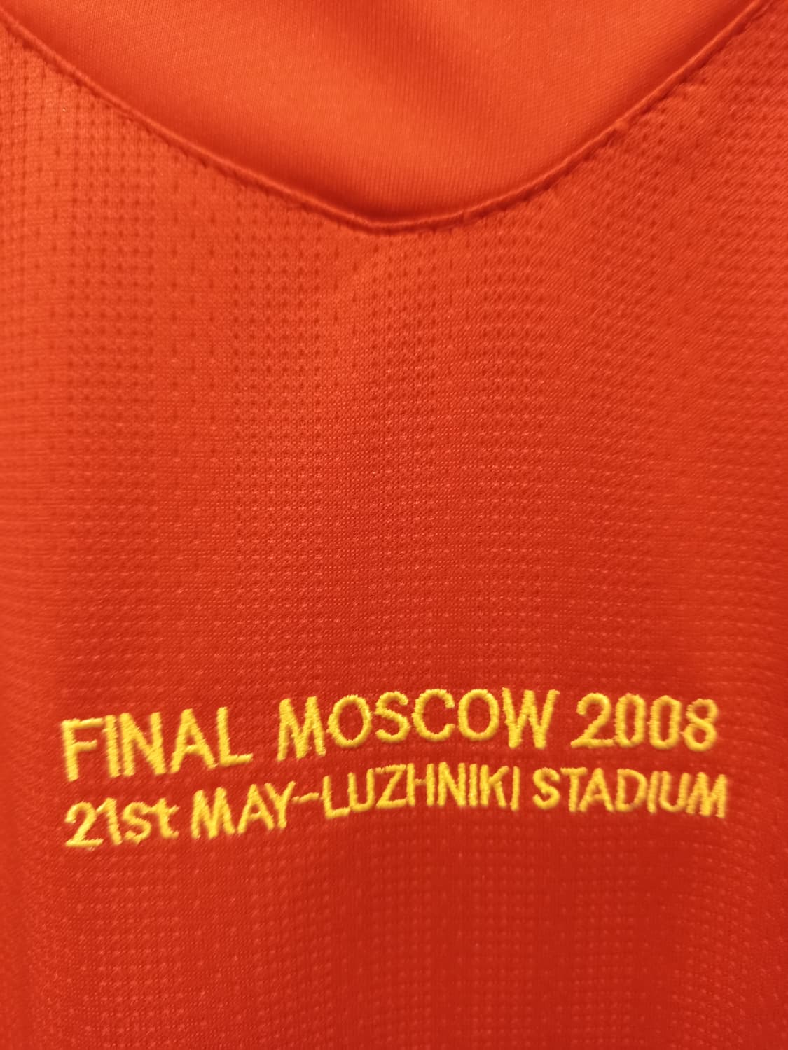 Camiseta Manchester United Final Moscú 2008 - Cristiano Ronaldo #7