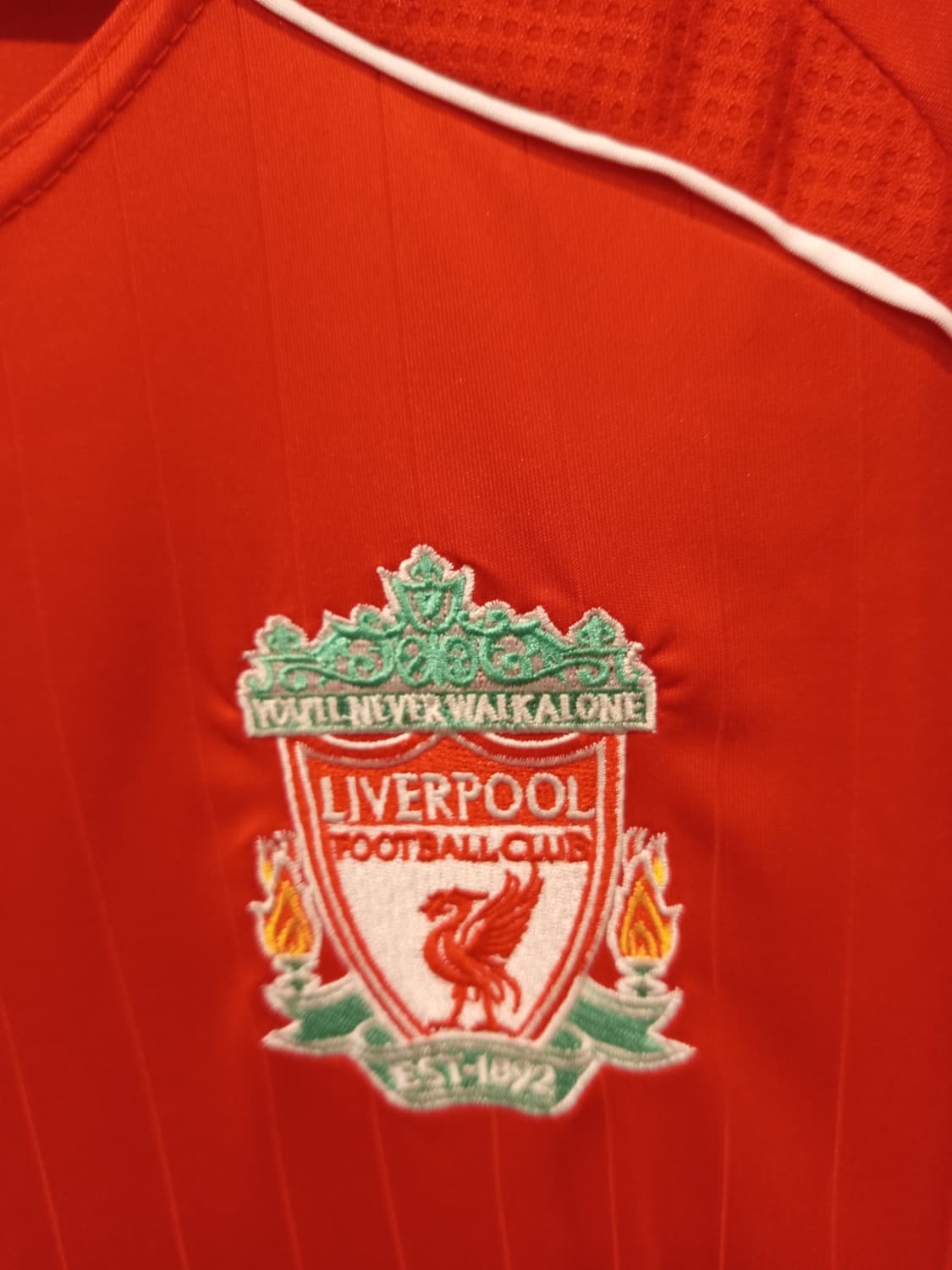 Camiseta Liverpool FC Final Atenas 2007 - Steven Gerrard #8