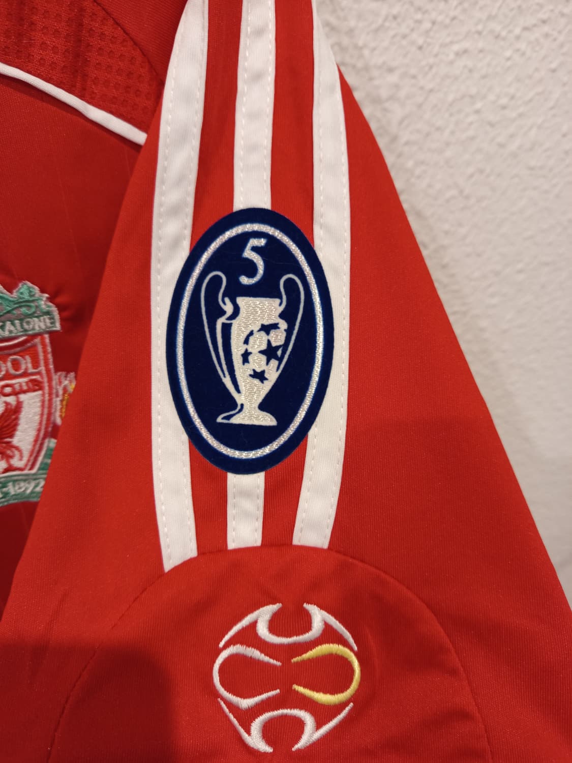Camiseta Liverpool FC Final Atenas 2007 - Steven Gerrard #8