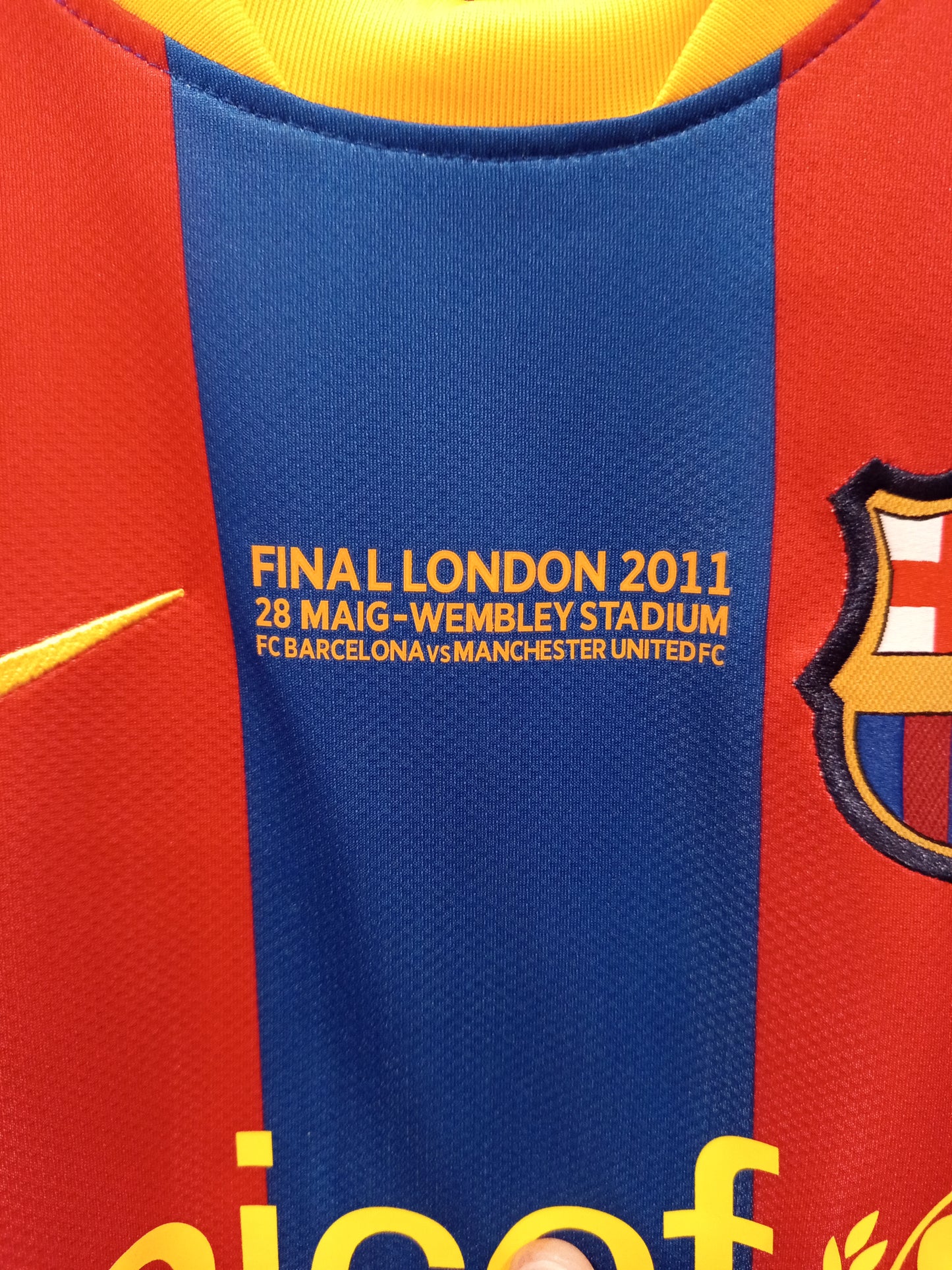Camiseta retro Barcelona 2011 Messi #10