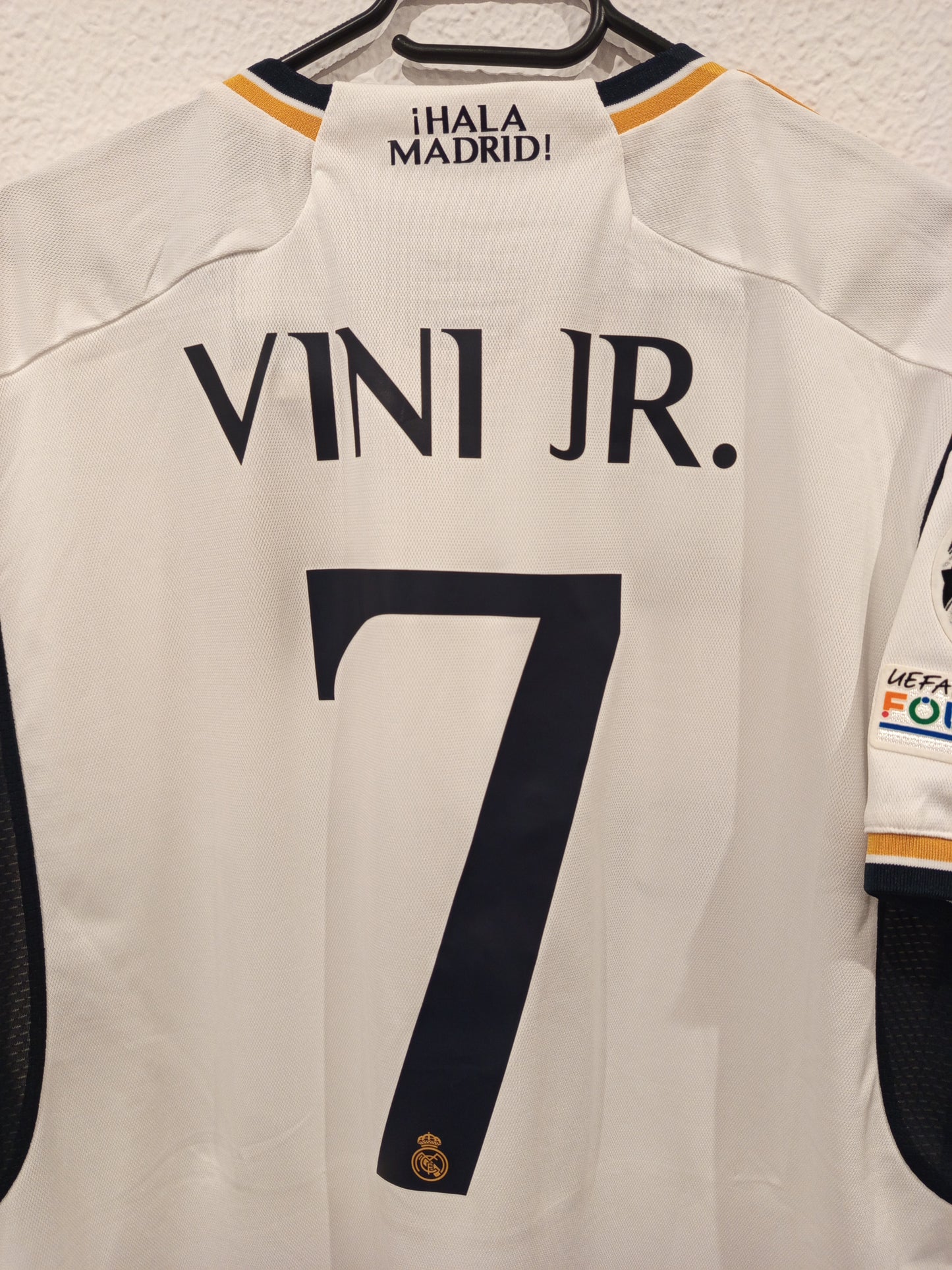 Camiseta real Madrid 23/24 vini.jr #7