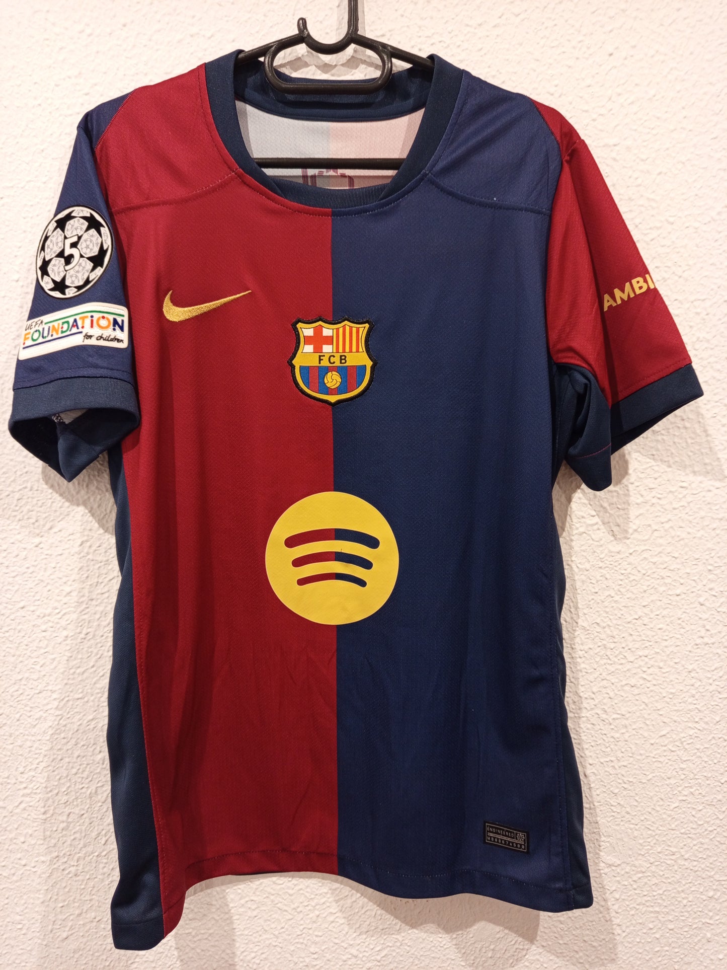 Camiseta Barcelona 24/25 local #19 Lamine yamal