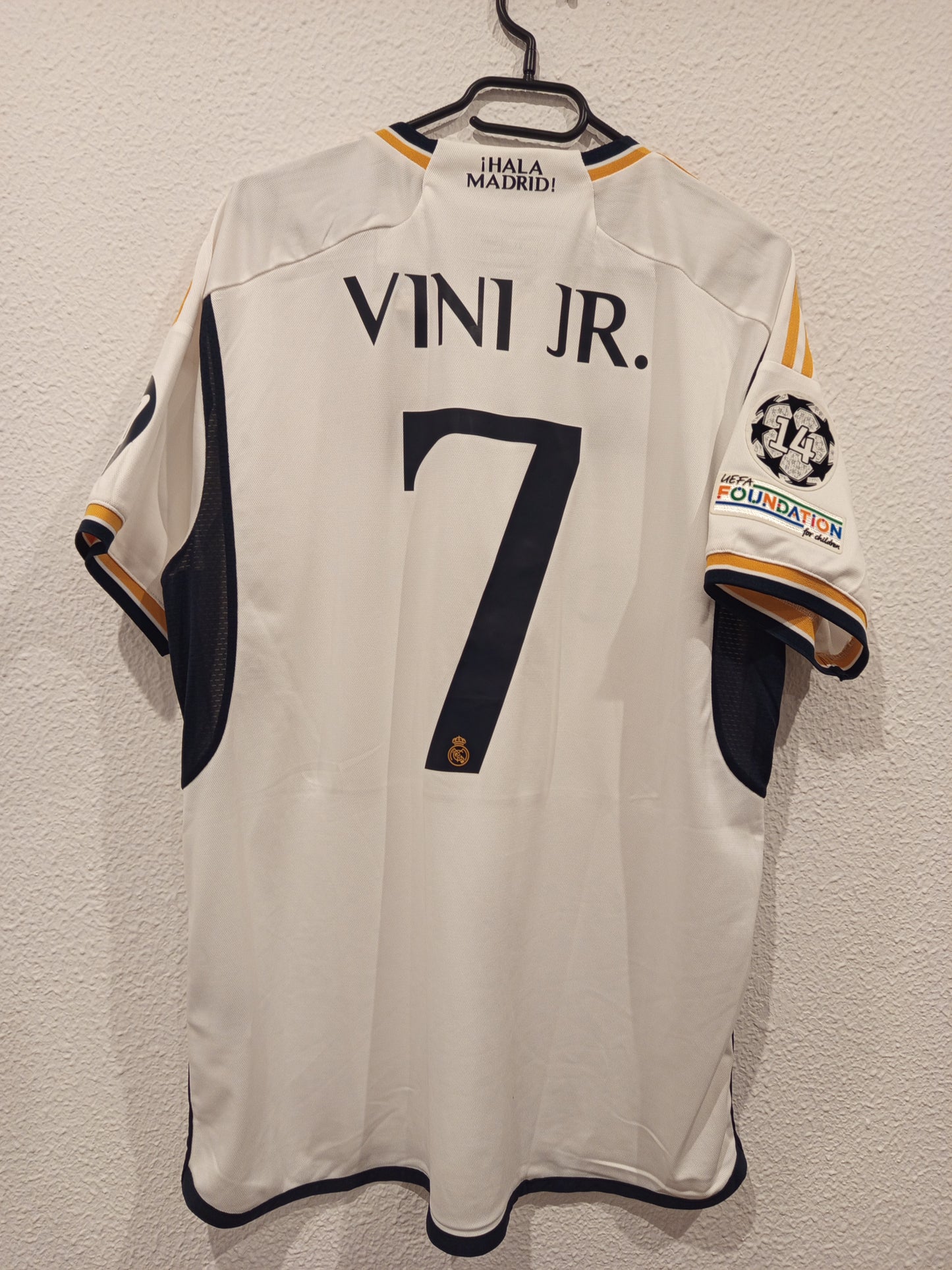 Camiseta real Madrid 23/24 vini.jr #7