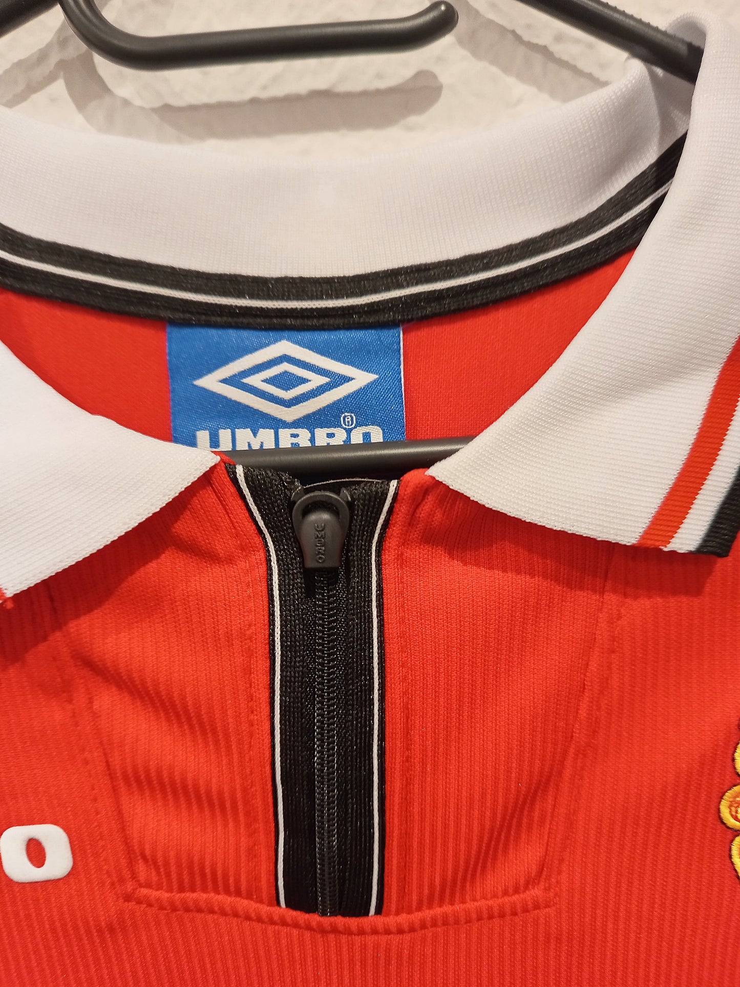 Camiseta Manchester united 1998/99 #7 Beckham