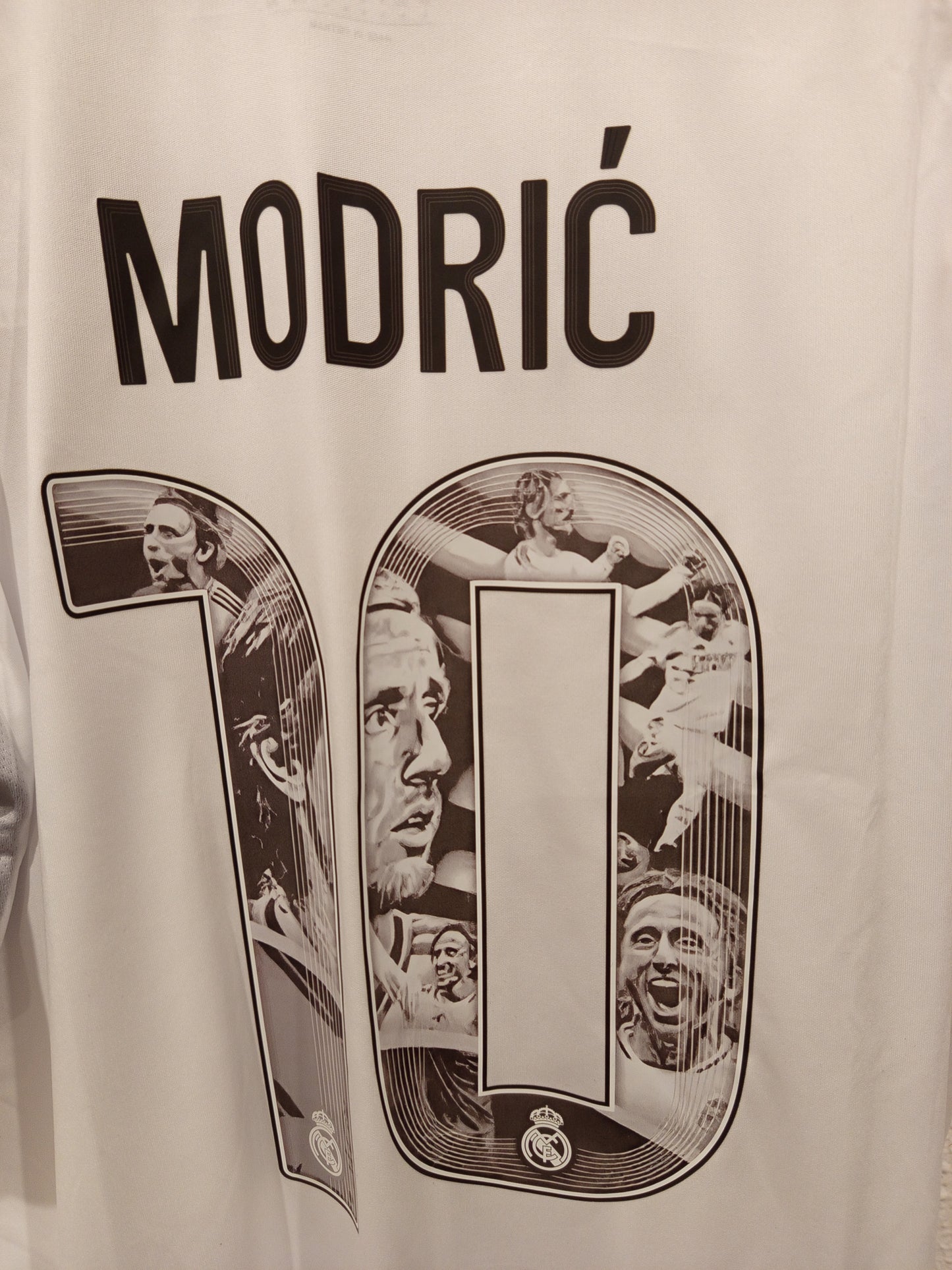 Camiseta real Madrid 2025 edición Modrić