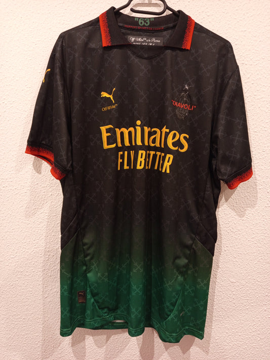 Camiseta Milan edición especial off White 2025