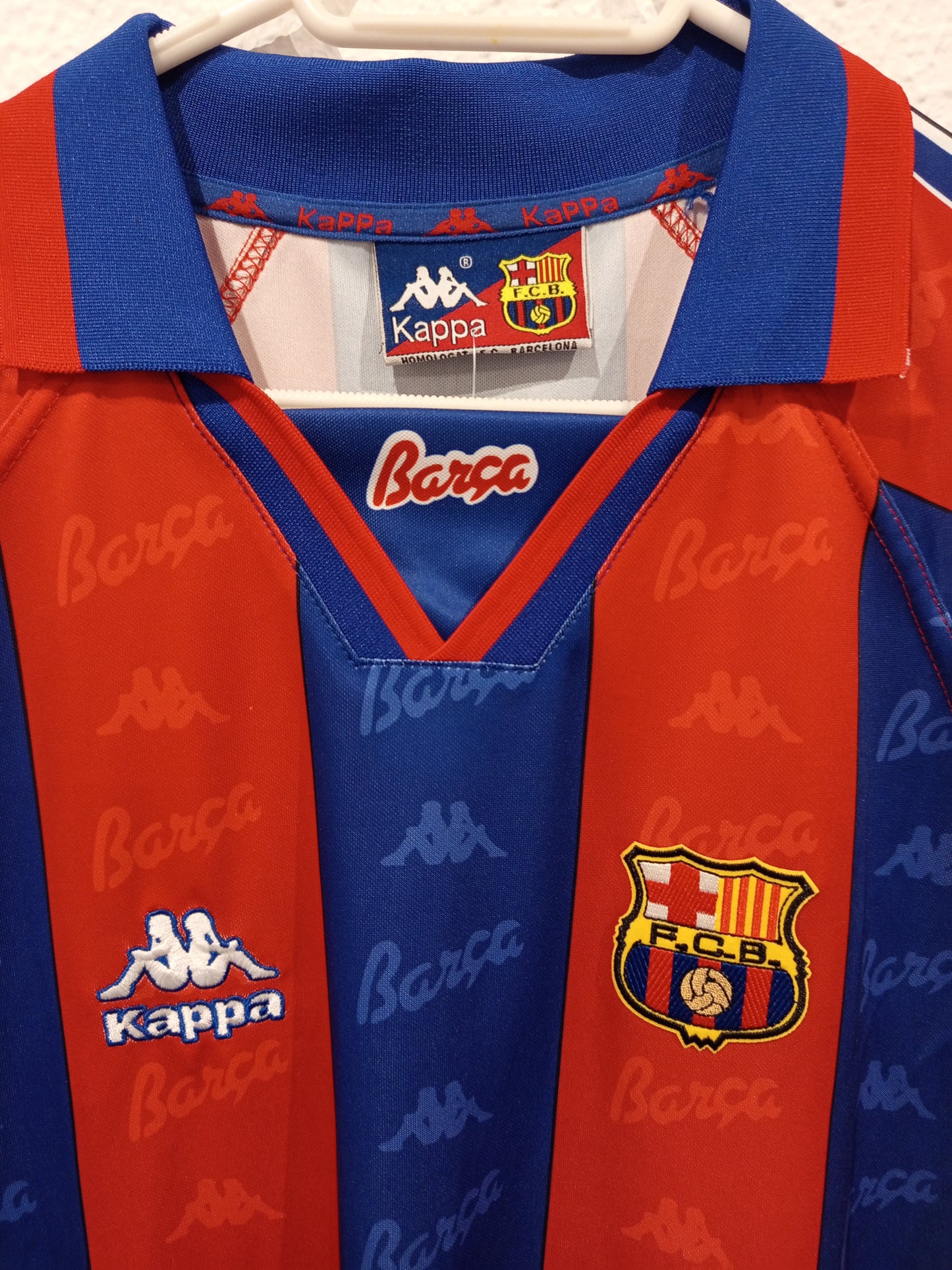 Camiseta Barcelona retro 96/97 Ronaldo #9