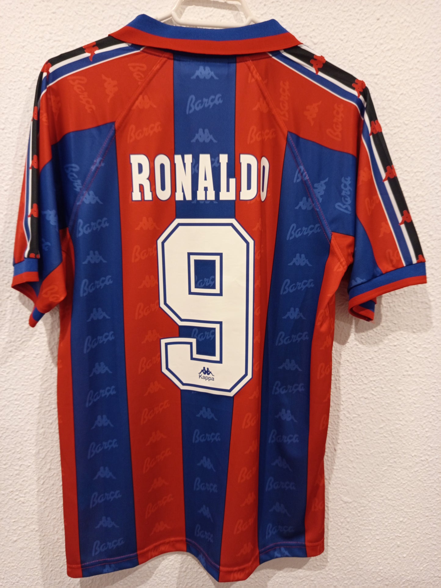 Camiseta Barcelona retro 96/97 Ronaldo #9