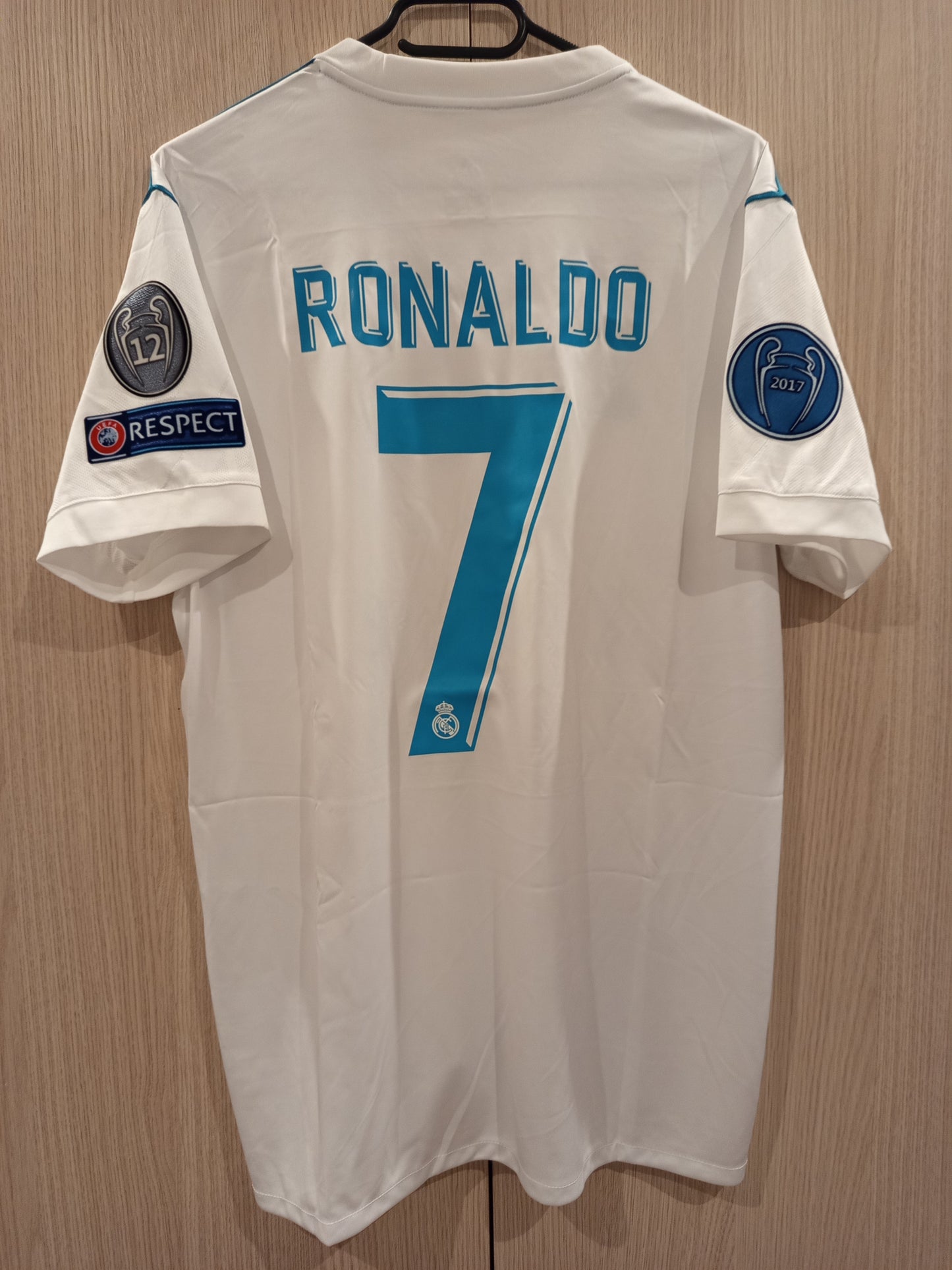 Camiseta Real Madrid 2018 final de champions Ronaldo